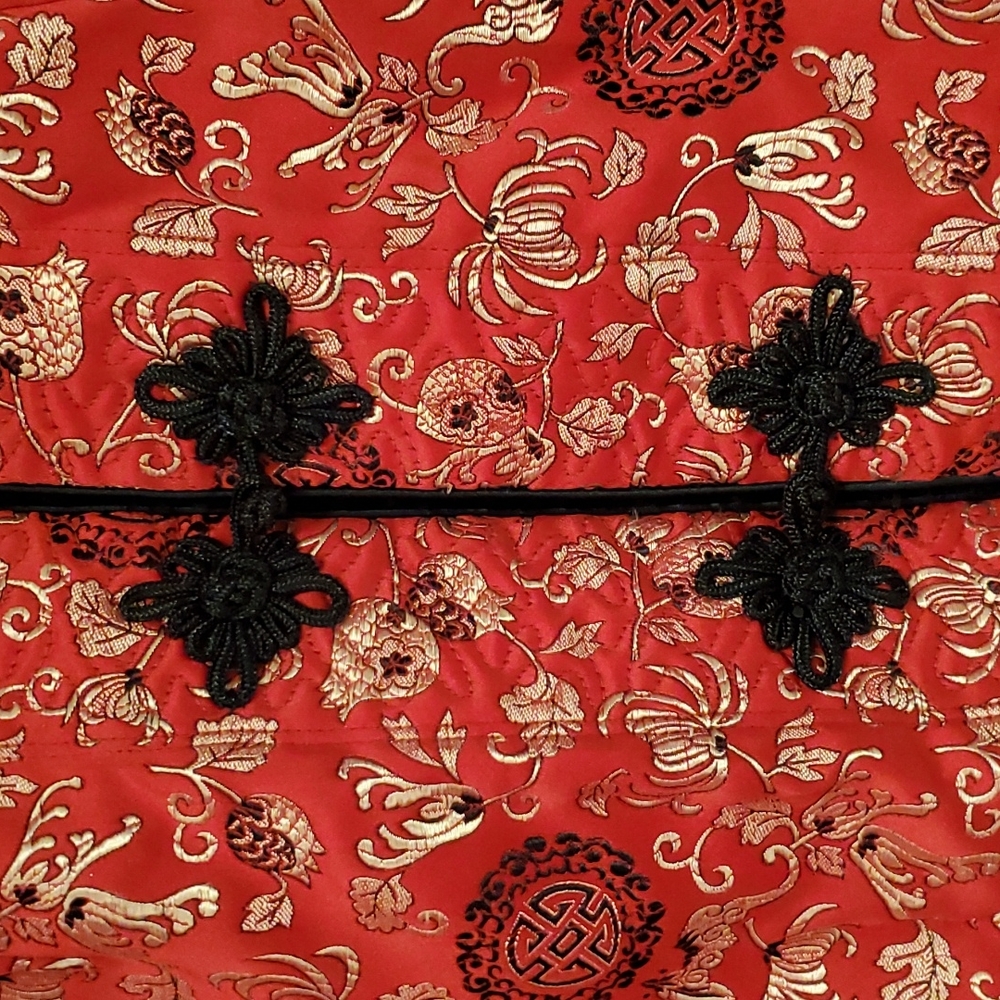 Oriental Satin Reversible Jacket - image 4